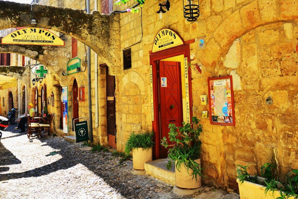 Olympos Pension Rhodes City Dış mekan fotoğraf