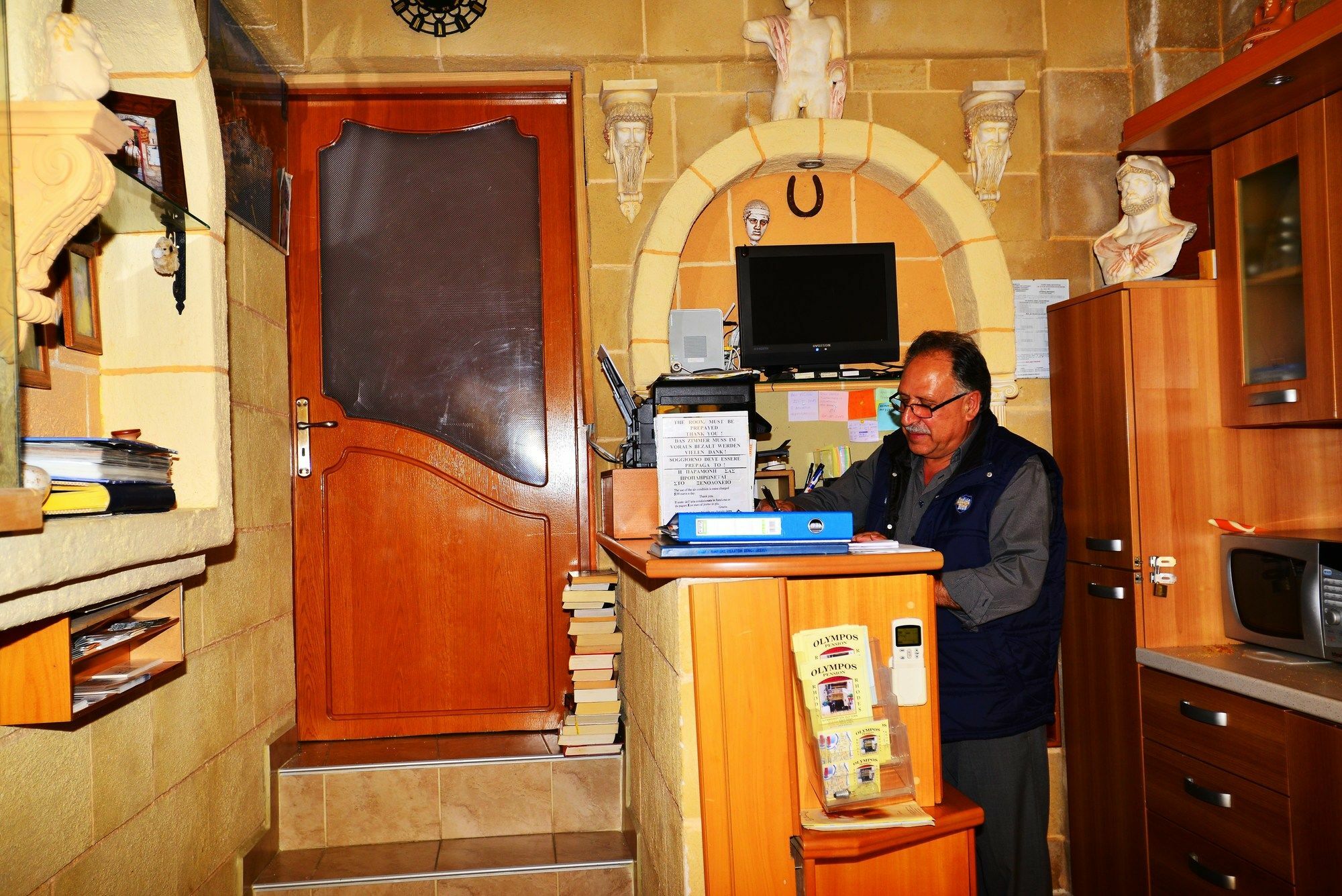 Olympos Pension Rhodes City Dış mekan fotoğraf
