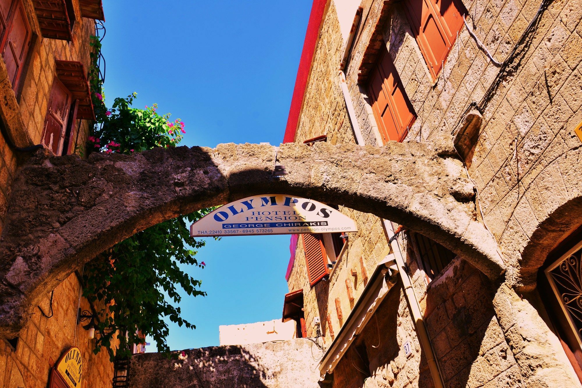 Olympos Pension Rhodes City Dış mekan fotoğraf
